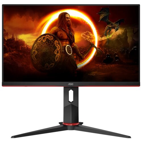 фото Монитор aoc 24g2u/bk 23.8", черный