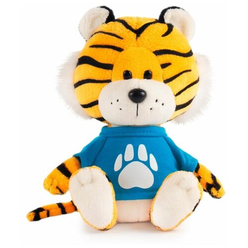 фото Мягкая игрушка budi basa тигрёнок тиша в футболке 15 см le15-091 budi basa collection