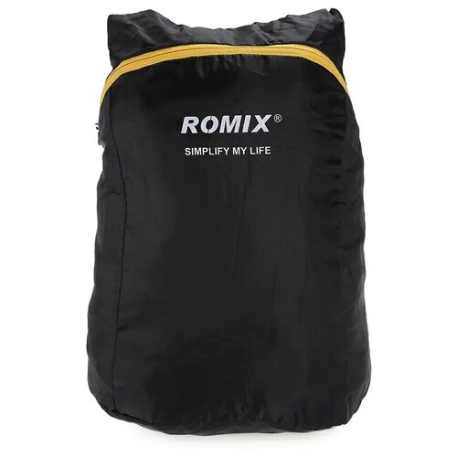фото Рюкзак складной для отдыха и путешествий для велоспорта romix rh30 черный