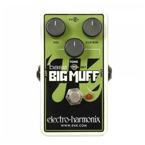 Фото - Педаль эффектов/примочка для бас гитары Electro-Harmonix Nano Bass Big Muff ampeg opto comp bass compressor напольная педаль компрессор для бас гитары