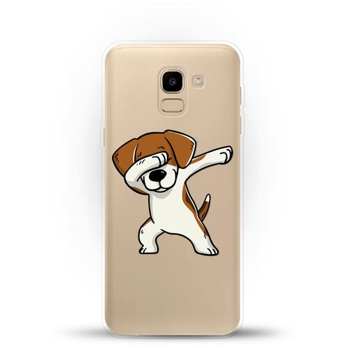 фото Силиконовый чехол swag бигль на samsung galaxy j6 (2018) andy & paul