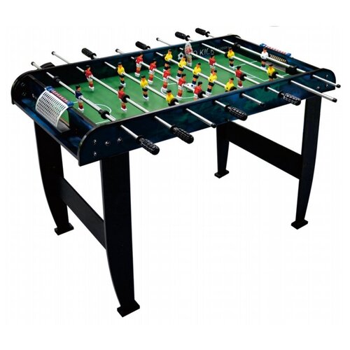 фото Игровой стол для футбола partida премиум 121 hg20315 черный/зеленый