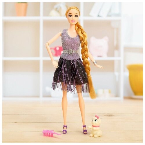 фото Кукла-модель «лида» в платье, с аксессуарами mikimarket