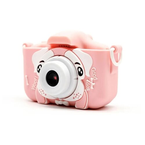 фото Фотоаппарат детский с чехлом dog (pink) shop102.ru