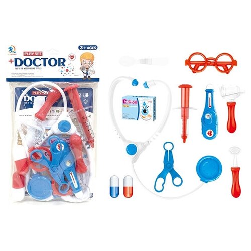 фото Игровой набор "доктор" в пакете, арт. 4777-84 "импортные товары"(игрушки)