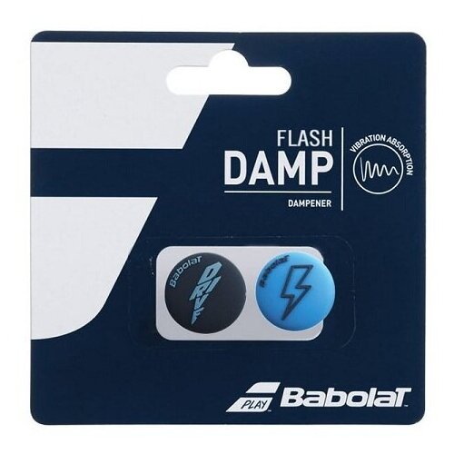 фото Виброгаситель babolat flash damp x2 black/blue 700117