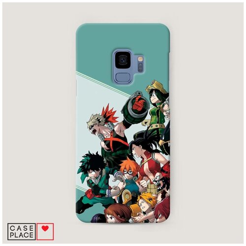 фото Чехол пластиковый samsung galaxy s9 boku no hero academia case place