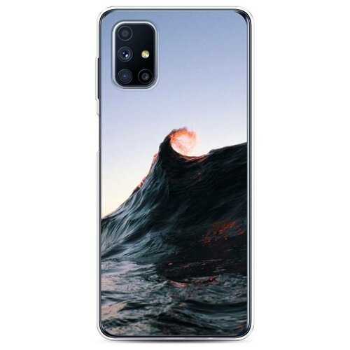 фото Силиконовый чехол "волна крюк" на samsung galaxy m31s / самсунг галакси m31s case place