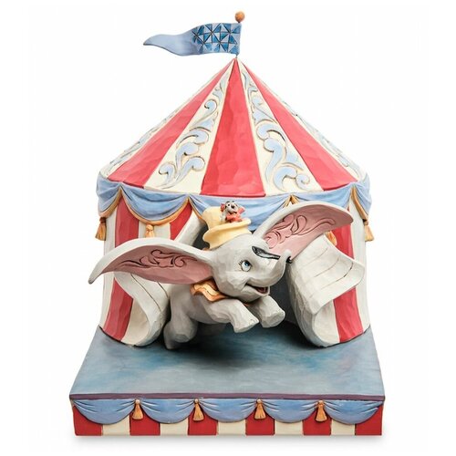 фото Фигурка дамбо (цирковой шатер) размер: 18,5*15,5*25 см enesco