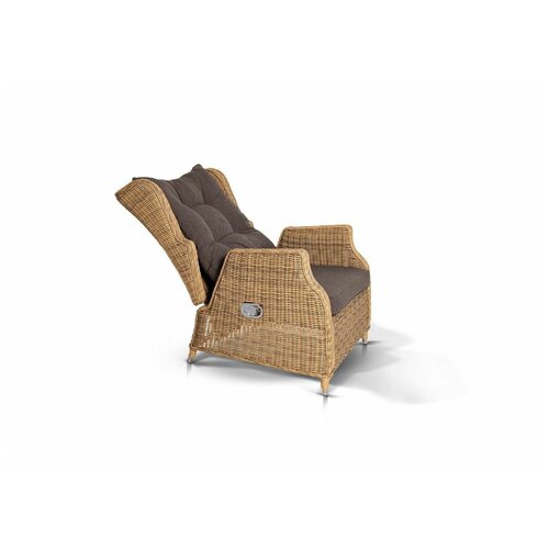 фото «форио» кресло раскладное плетеное, цвет соломенный 4sis