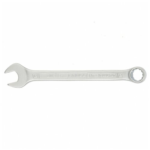 фото Gross ключ комбинированный 12 мм, crv, холодный штамп // gross