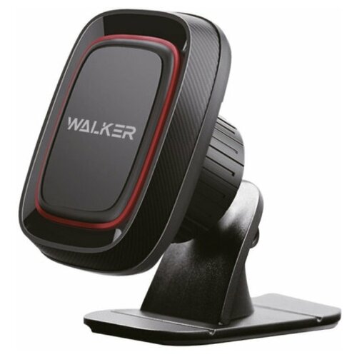 фото Магнитный держатель для телефона автомобильный walker cx-08 на приборную панель, черный / держатель телефона, авто товары, аксессуары для телефона в авто, в автомобиль, держатель для телефона в машину