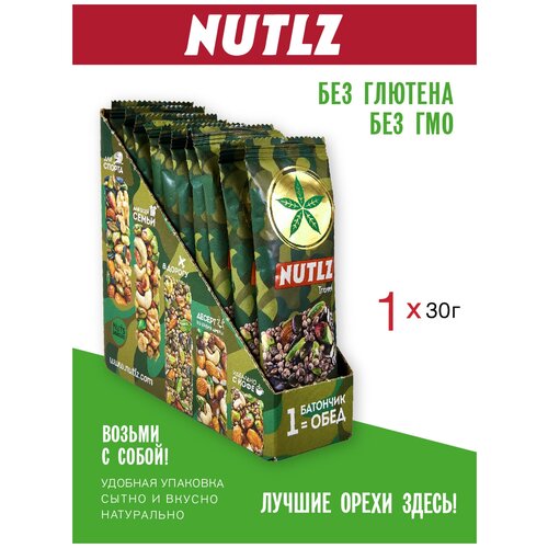 фото Батончик nutlz travel, 10шт