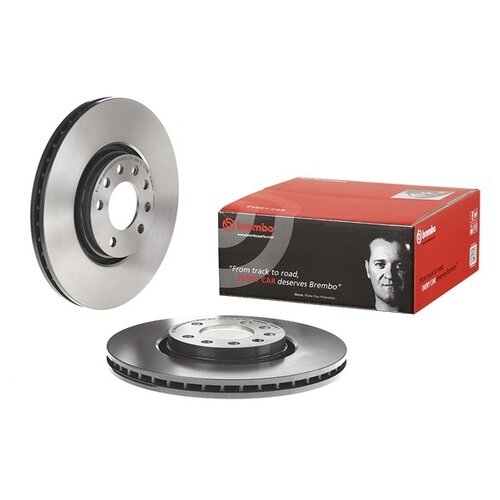 фото Комплект тормозных дисков передний brembo 09.9369.11 308x25 для opel, saab (2 шт.)
