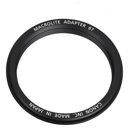 фото Переходное кольцо canon macrolite adapter 67c для макровспышек