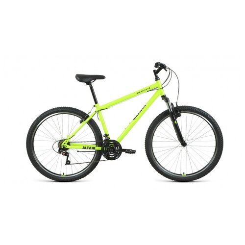 фото Велосипед altair mtb ht 27,5 1.0 2021 рост 17" ярко-зеленый/черный
