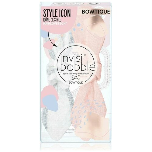 фото Invisibobble резинка для волос bowtique duo nordic breeze summer lemming go