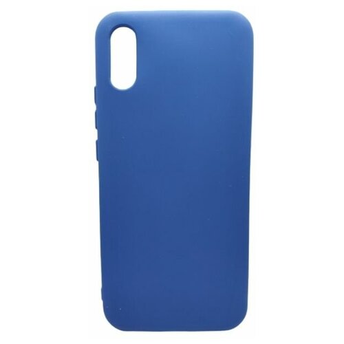 фото Xiaomi чехол silicone cover xiaomi redmi 9a (синий)