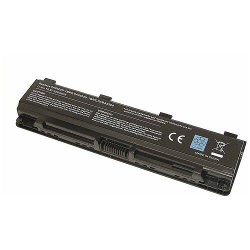 фото Аккумулятор для ноутбука toshiba satellite c850-108 10.8v 5200mah li-ion чёрный oem