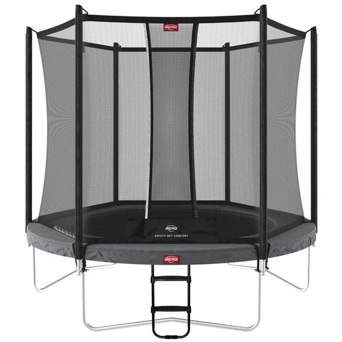 фото Батут berg favorit regular 200 grey с сеткой safety net comfort