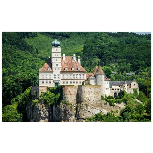 фото Картина на холсте с подрамником хитарт "австрийский замок" 40x24 см