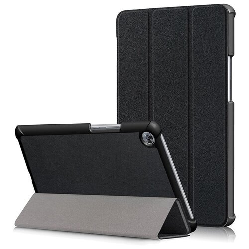 фото Чехол-обложка mypads для sony xperia z4 tablet тонкий умный кожаный на пластиковой основе с трансформацией в подставку черный