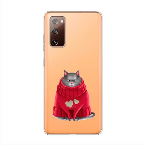 фото Силиконовый чехол "хлоя в свитере" на samsung galaxy s20 fe / самсунг галакси s20 fe case place