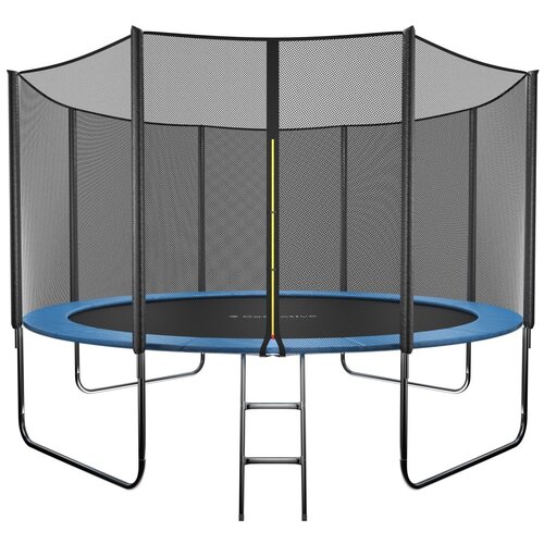 фото Батут getactive jump 12ft с лестницей и внешней сеткой 12472s2y-l синий