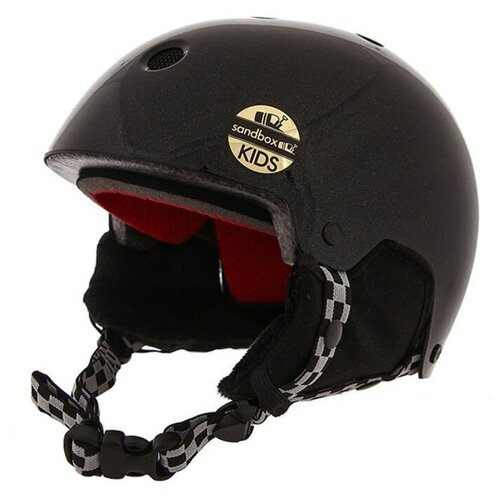 фото Шлем для сноуборда детский sandbox legend snow metallic gloss black черный
