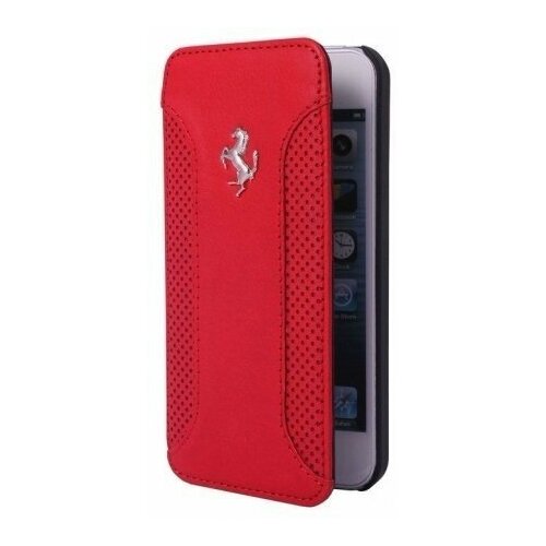 фото Кожаный чехол для iphone 6 plus / 6s plus ferrari f12 booktype case, красный (fef12flbkp6lre)