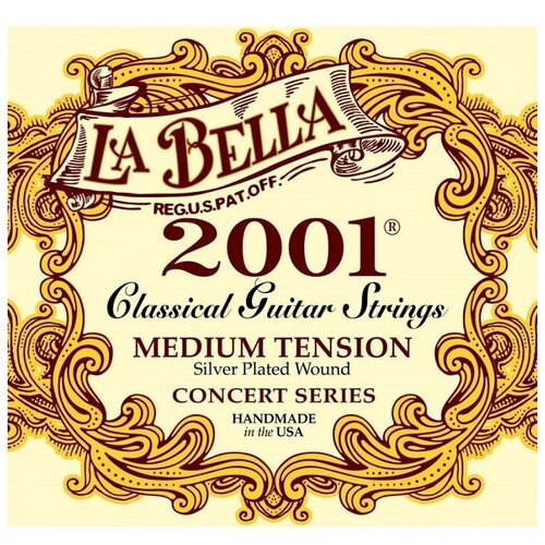 фото La bella 2001 medium струны для классической гитары