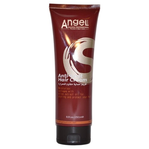 фото Angel professional крем-термозащита для волос при сушке и укладке fantasy party anti-heat hair cream, 250 мл