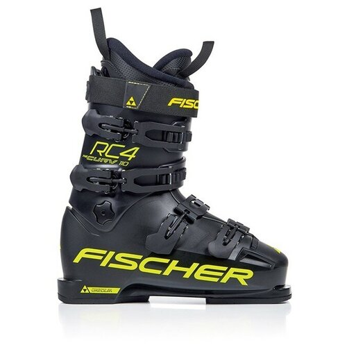 фото Горнолыжные ботинки fischer rc4 the curv 110 pbv black/yellow (19/20) (27.5)