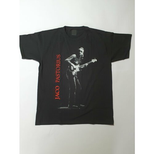 фото Черная футболка с принтом pastorius 3xl markoprint