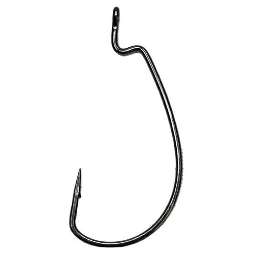 фото Крючок koi "magna super lock worm", 7/0, цвет bn, офсетный (5 шт.)/23/