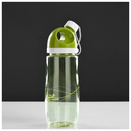 фото Бутылка для воды 550мл мл, поильник в крышке винтовой, микс, 7х23 см 1920391 . yandex market