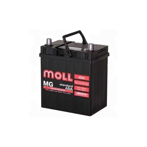 фото Аккумулятор moll mg standard 45jl 45 ач 270а прям. пол.