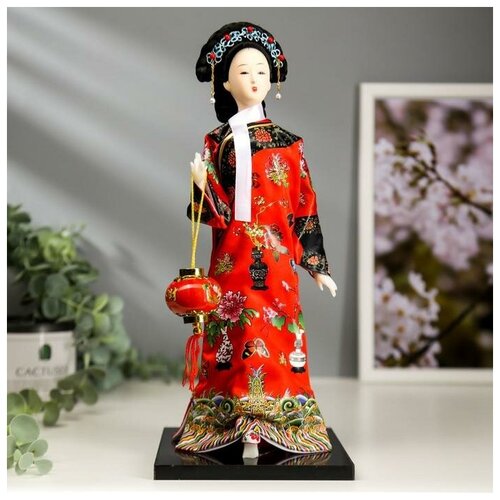фото Кукла коллекционная "китаянка в национальном платье "микс 28х12,5х12,5 см mikimarket