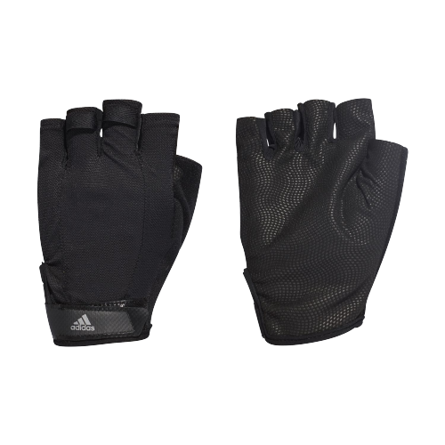 фото Перчатки adidas versatile climalite gloves black / black / iron metallic m