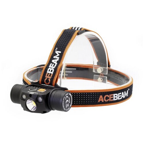 фото Налобный фонарь acebeam h30-cri neutral white, 1 х 21700, диод cree xh-p 70.2/rg led, 9 режимов, 171 метр, 4000 люмен (комплект)