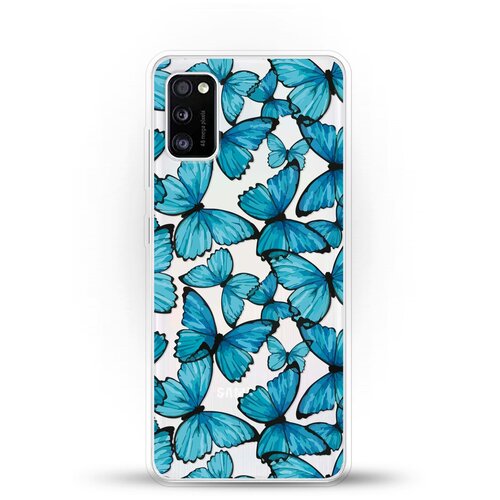 фото Силиконовый чехол бабочки на samsung galaxy a41 andy & paul