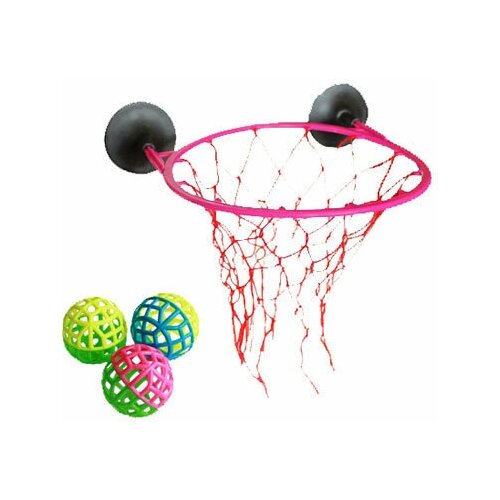 фото Набор "мини- баскетбол" (кольцо + 4 мяча)