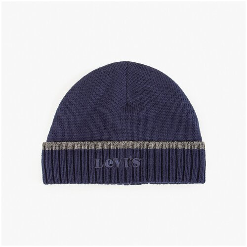 фото Шапка levi's lined cropped beanie with modern vintage logo d5525