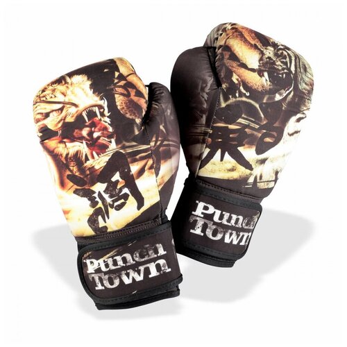 фото Punchtown боксерские тренировочные детские перчатки черные the balance washable