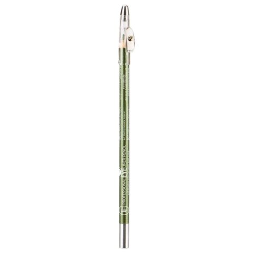 фото Tf cosmetics карандаш для глаз с точилкой professional eyeliner, оттенок 32 серебро