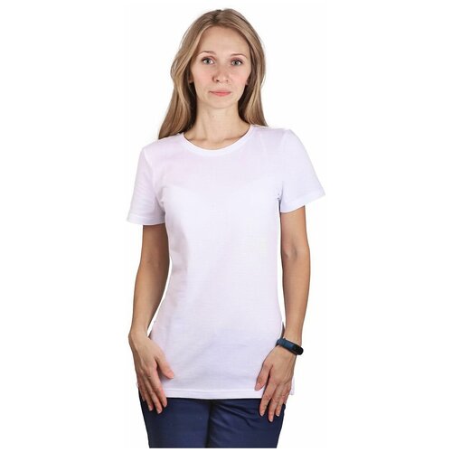 фото 8023-401 футболка женская (170-88(44); белый (1803)) trend