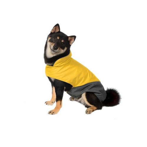 фото Tappi одежда попона блант для собак желтая, размер s, спинка 30 см, лд22ос, 0,980 кг