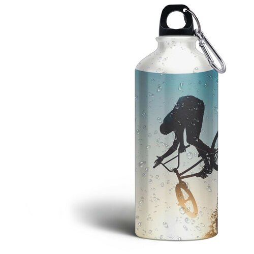 фото Бутылка спортивная/туристическая фляга спорт bmx велосипед - 274 brutbottle