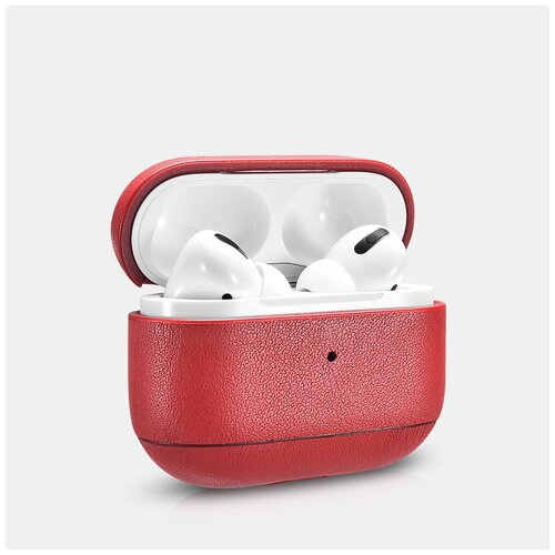 фото Чехол icarer для airpods pro в классическом стиле, red