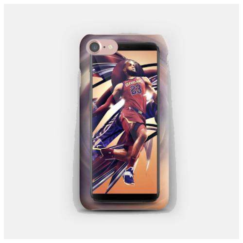 фото Силиконовый чехол баскетбол на apple iphone 8 plus/ айфон 8 плюс xcase